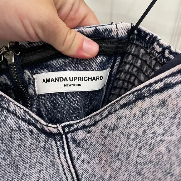 Amanda Uprichard Symone Sweetheart Strapless Gown Pink Acid Size M - Picture 5 of 10